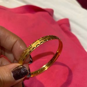 Girls gold tone bracelet